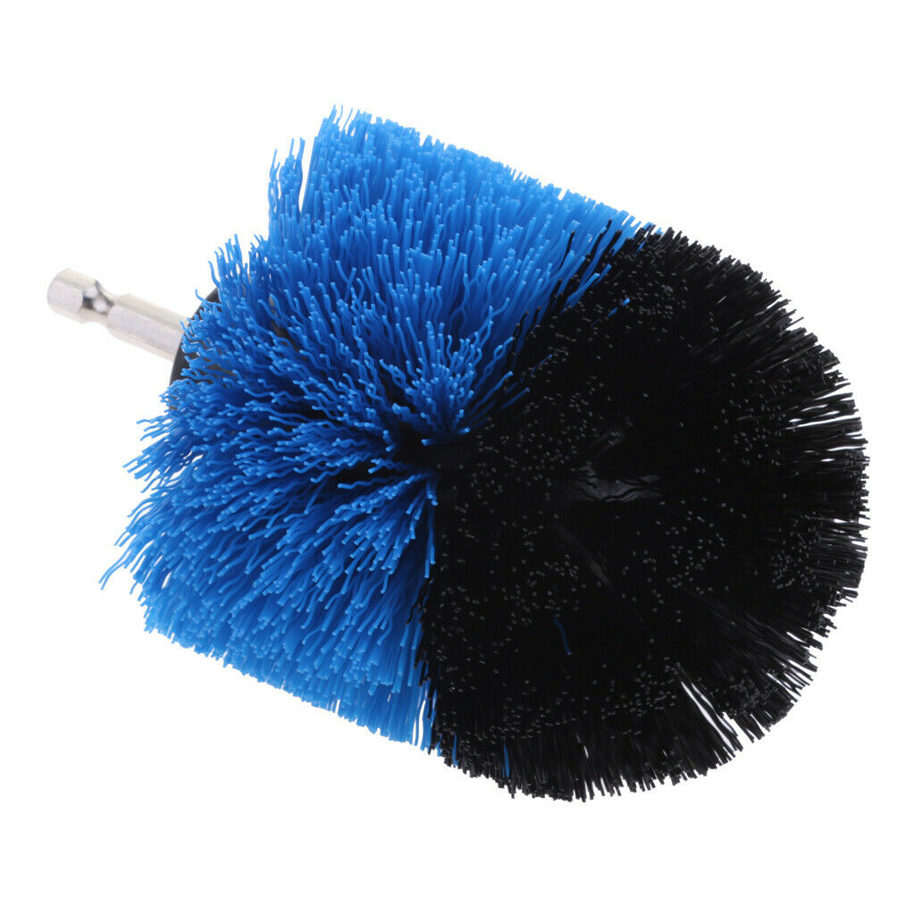 4Pcs Power Scrubber Cleaning Drill Brush Tub Cleaner 2,3.5,4,5inch, Blue