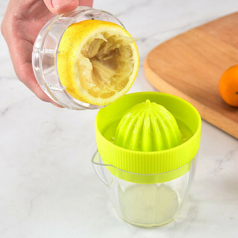 Lemon Squeezer With Lid Manual Lemon Juicer Orange Press Cup Citrus SqueezerI7C