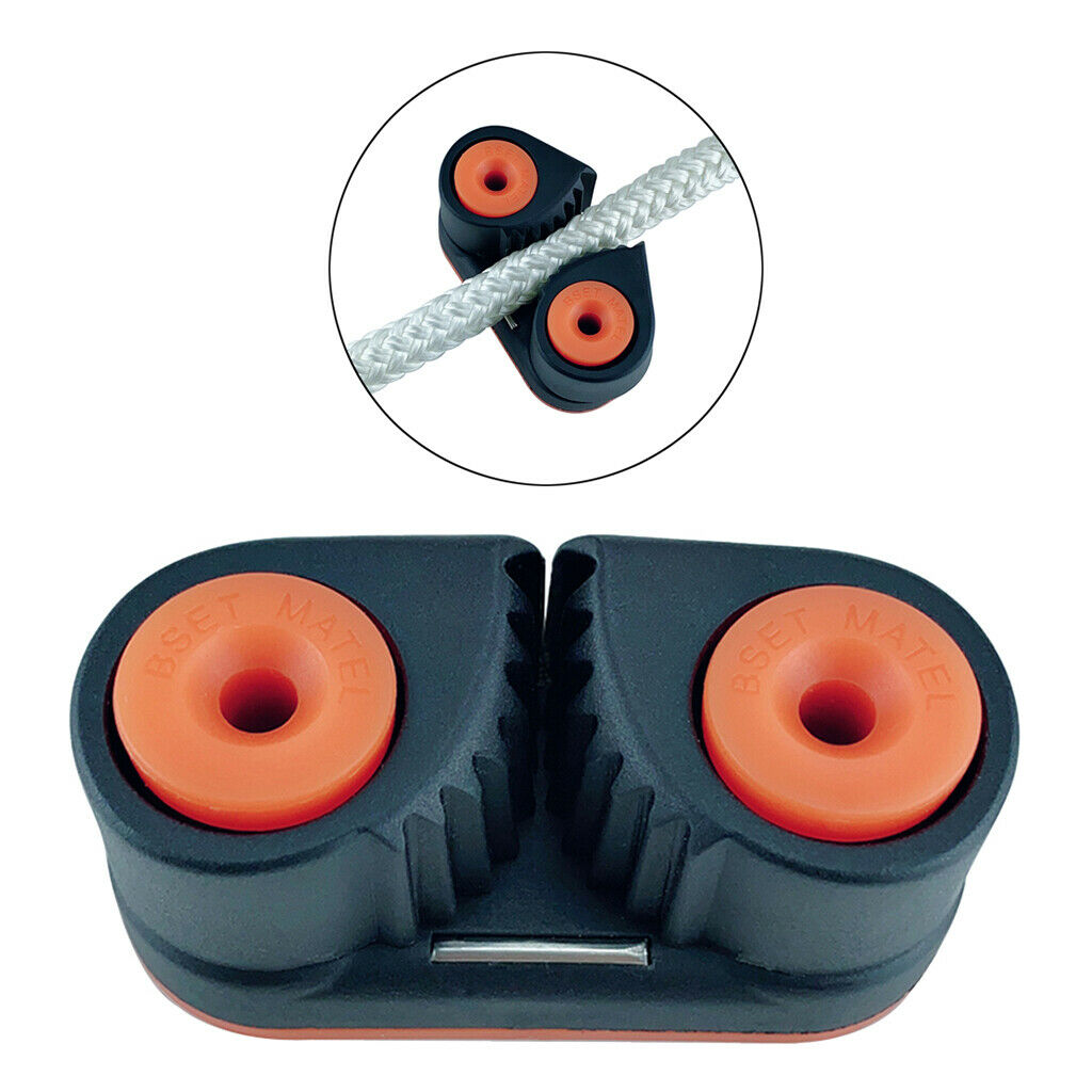 Durable Cam Cleat Wre Fairlead Sailing Accessories Fit for 3-12mm Dia. Rope