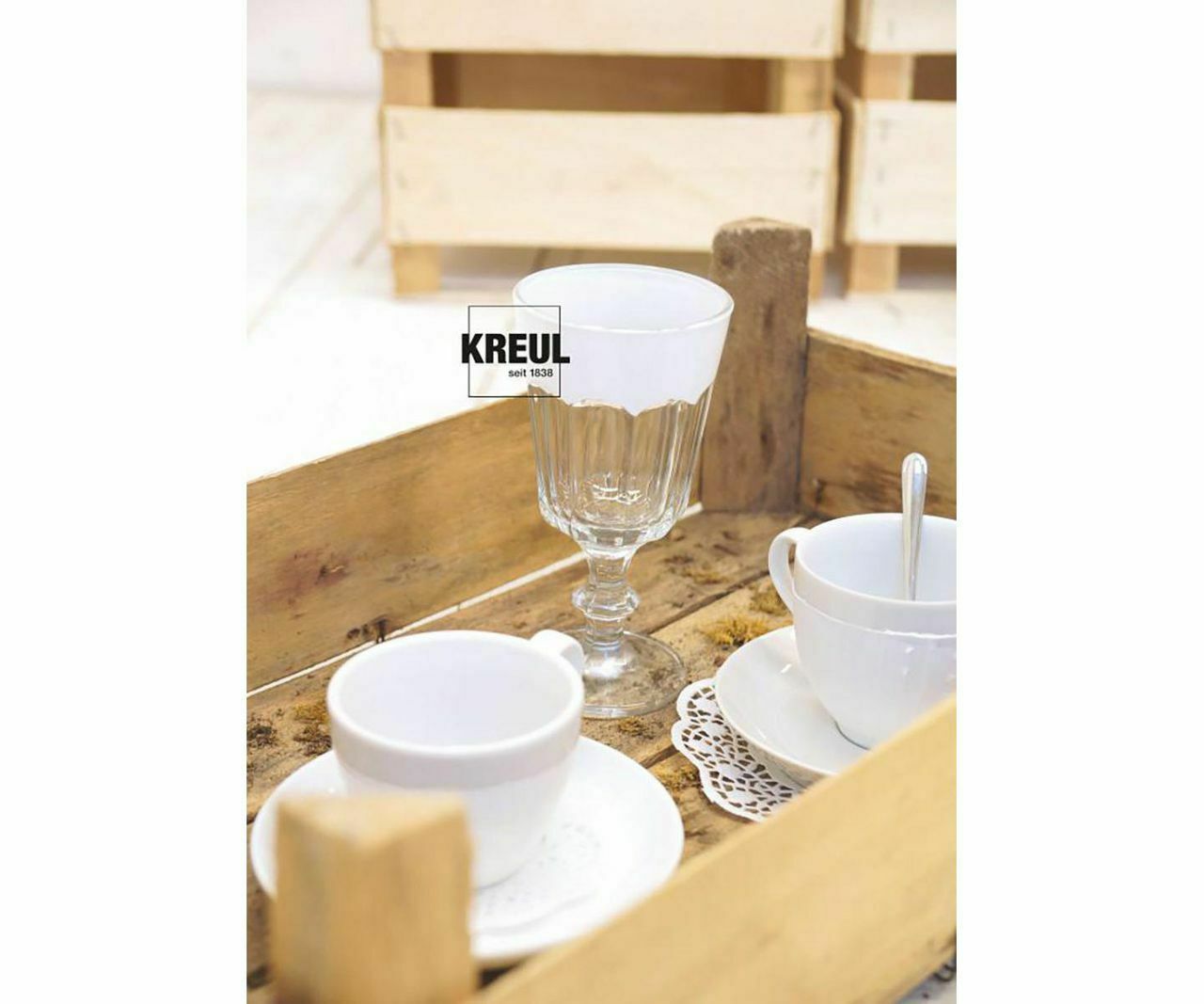 Glass And Porcelain Paint KREUL Chalky White Cotton 20ml CK 16631