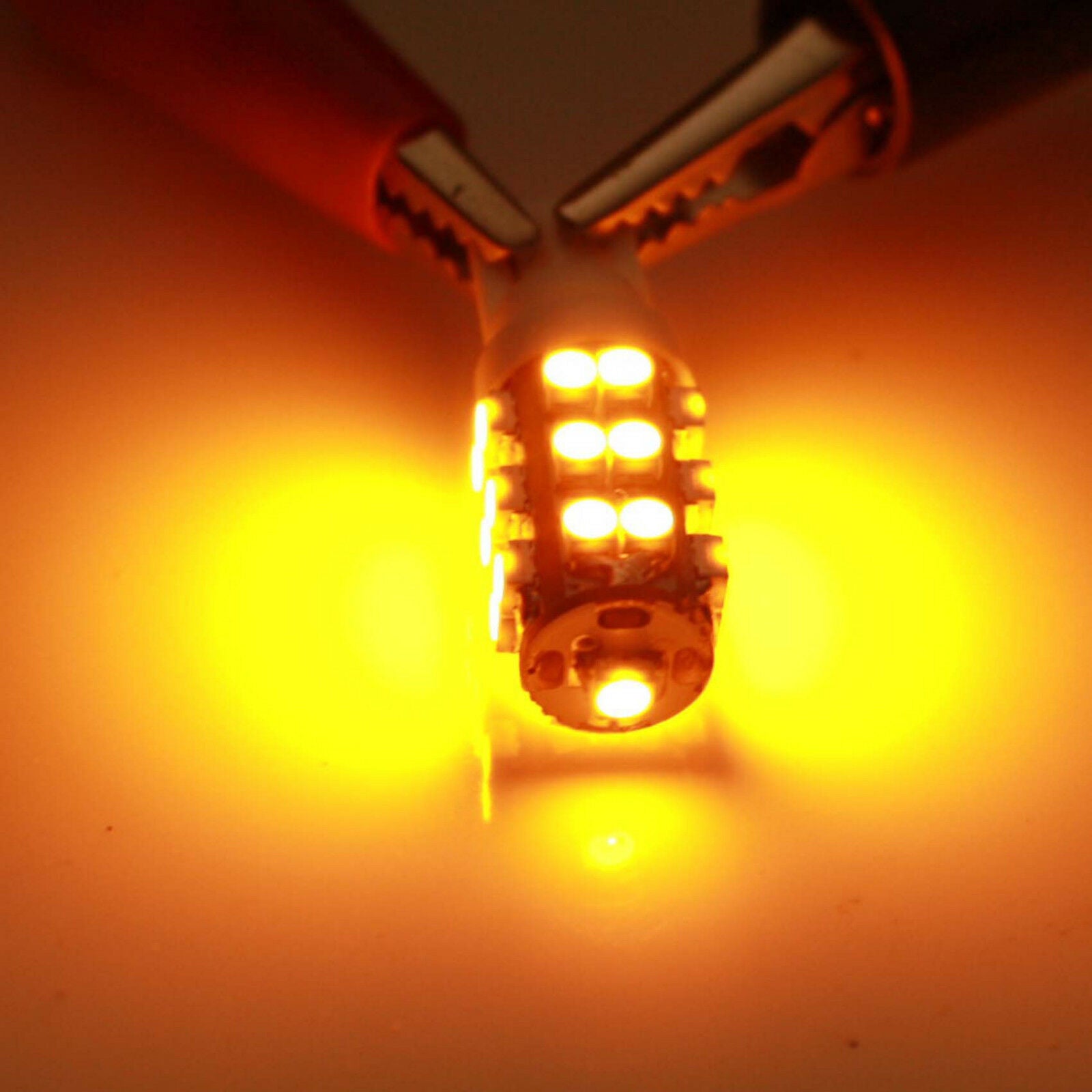 2x car auto DC12V yellow/amber 13SMD LED Wedge Light Bulb 194 T10 168 W5W 147