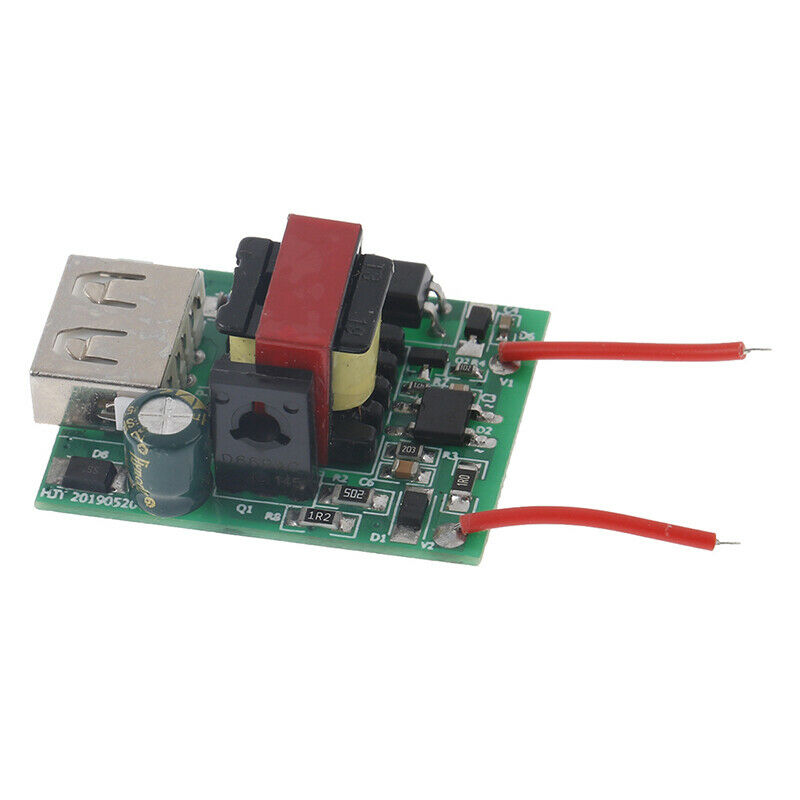DC-DC 12V to 5V 1A USB Step Down Module Isolated Power Supply Conver CgB LU