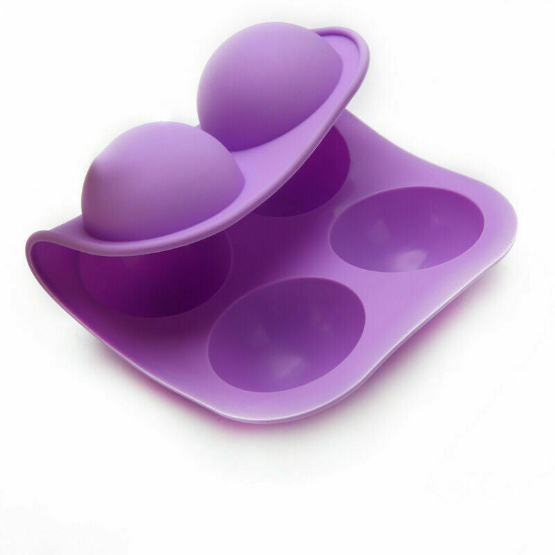 Home Use Silicone Half Ball Mould Chocolate Cake Muffin Baking Mold Bakeware