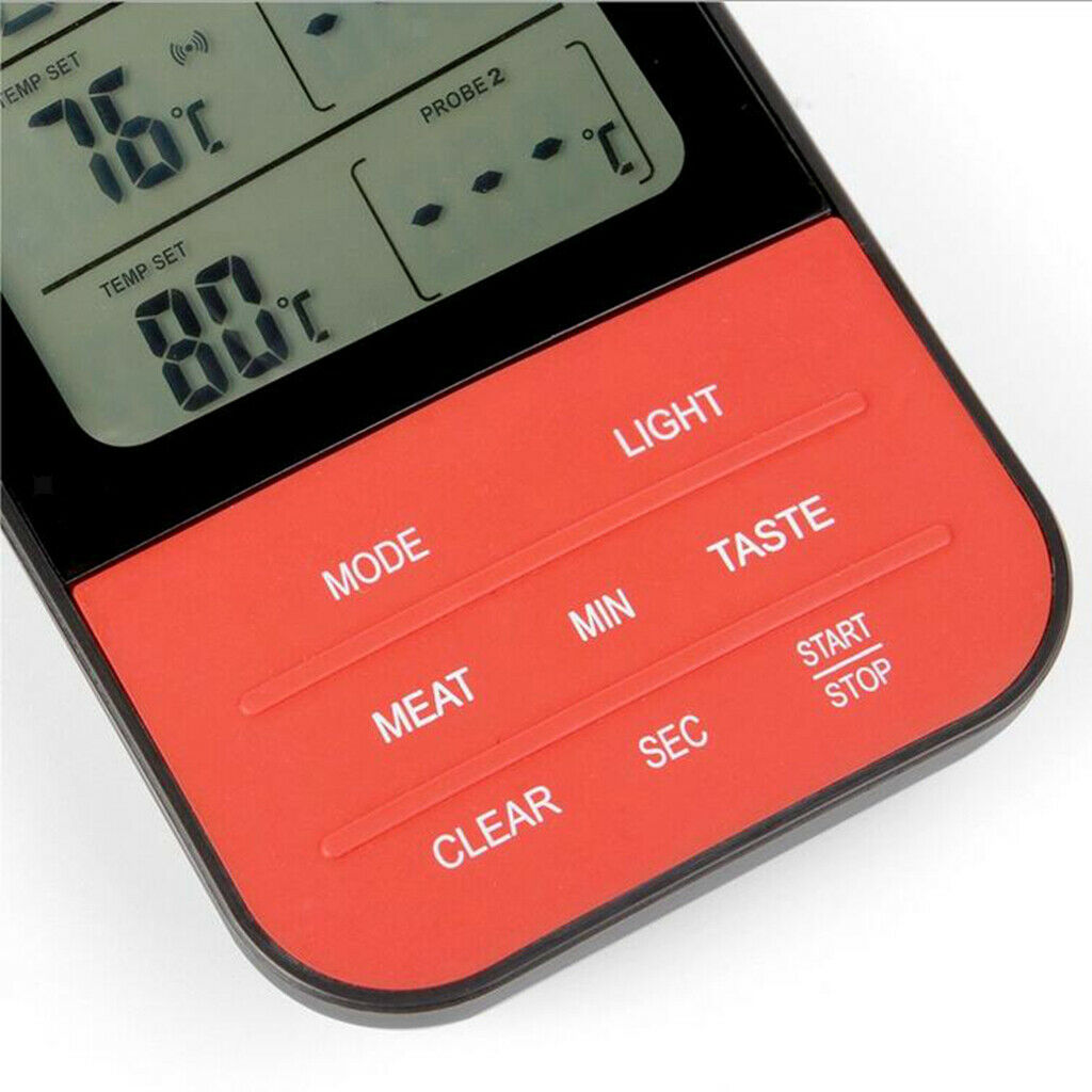 Wireless BBQ Grill Meat Thermometer,229 Ft Range Electric Digital Kitchen Food