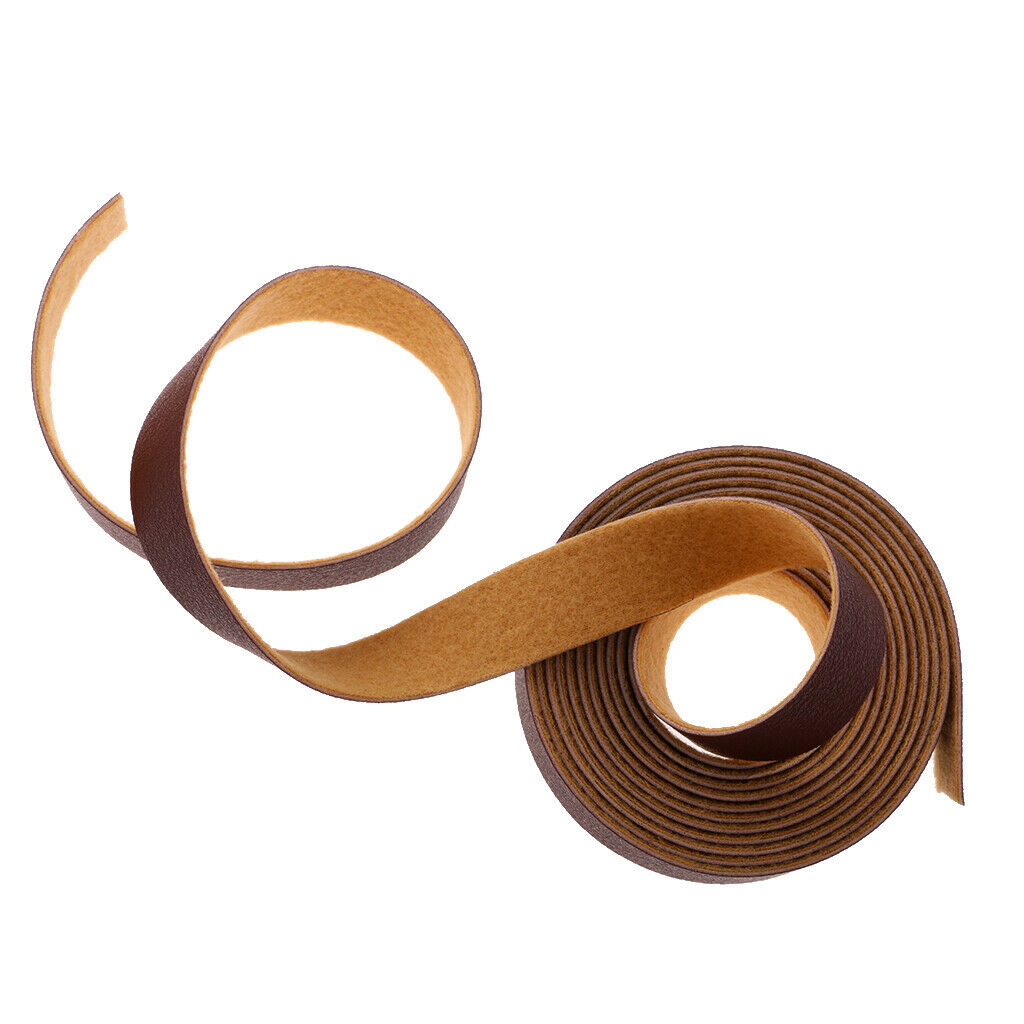 4-Piece Mixed 10 Meters Each DIY Leather Crafts Strips Strap 15mm