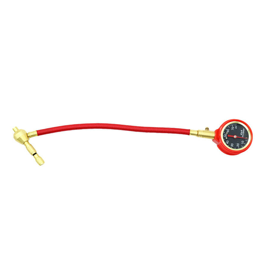 Tyre Deflator Rapid Tire Air Pressure Gauge Pointer Type Dial Valve Tool 75PSI