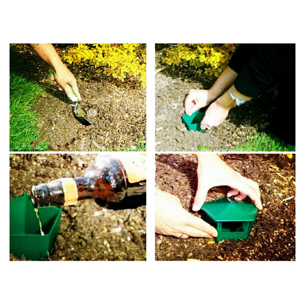 12x Snail Catcher Trap Gintrap Pest Snail Trapper Safe No Harm Eco-friendly