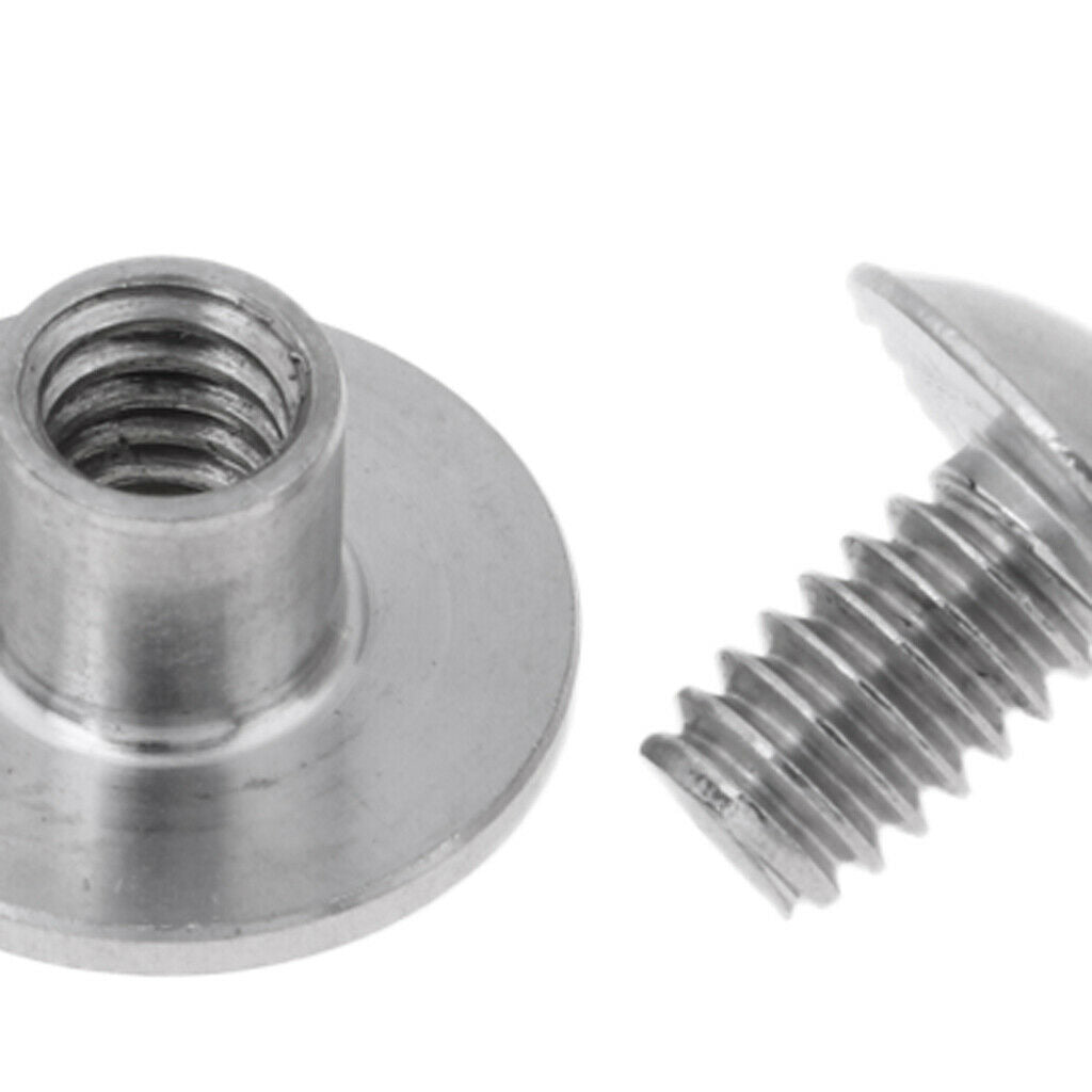 8Pcs M7x10 Scuba Back Plate Book Screw Replacement Tech Dive Bolts Hardware