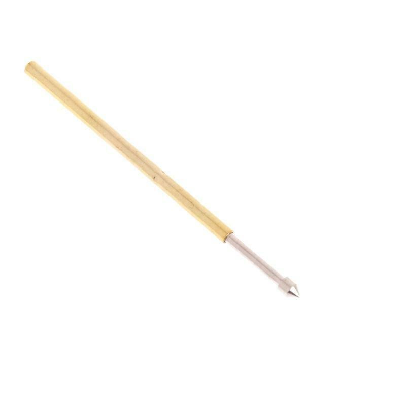 100 Pcs Spring Test Probe Pogo Pin P100-E2 Dia 1.36mm Length 33.3mm