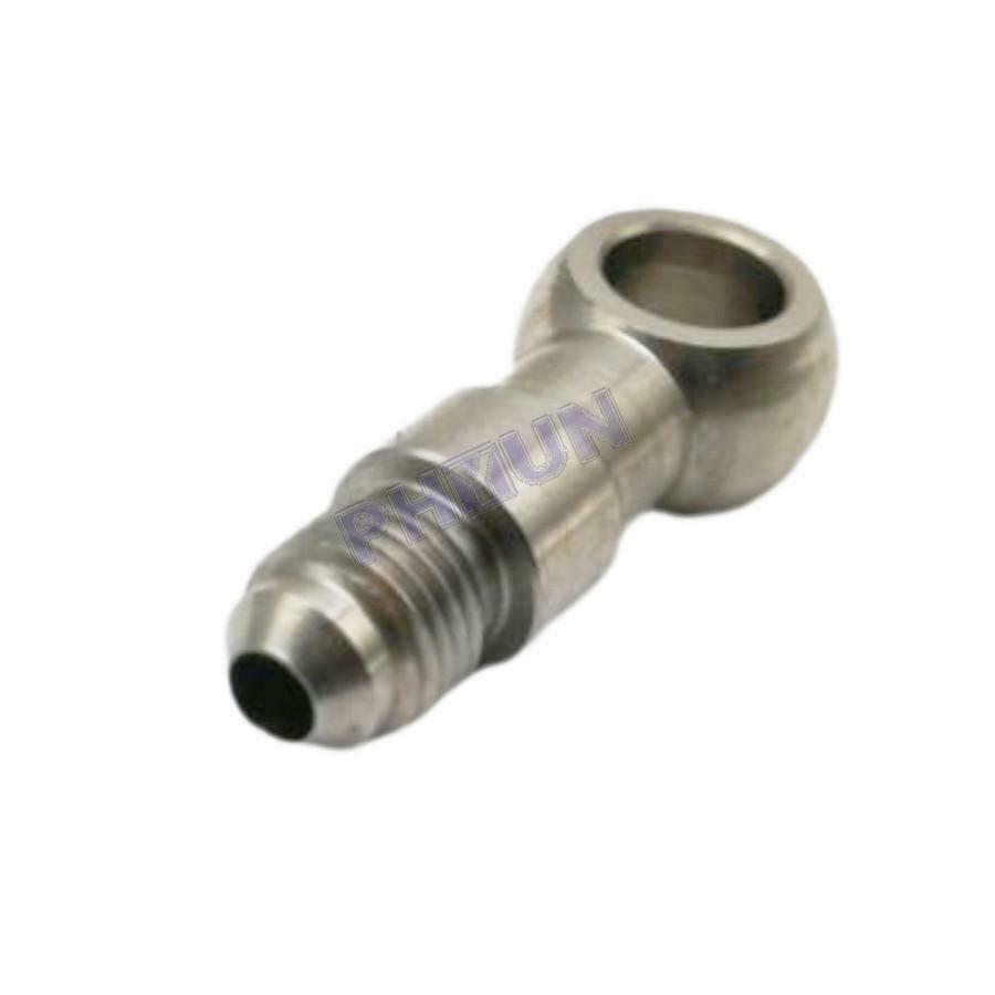 2x AN -4 AN4 AN 04 10mm M10 Eye Adapter Fitting Kit Stainless Steel Universal