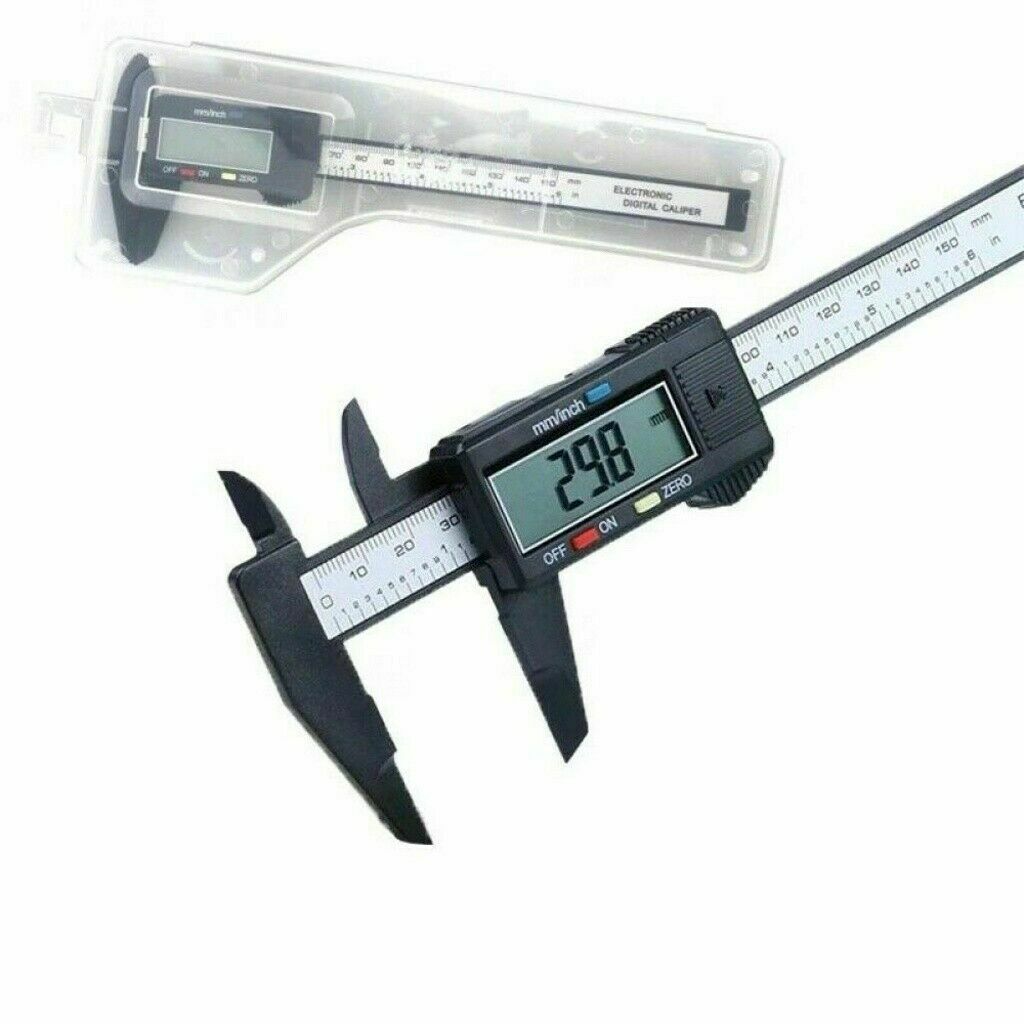 150mm Digital Vernier Caliper Micrometer Tool Gauge Electronic LCD Display