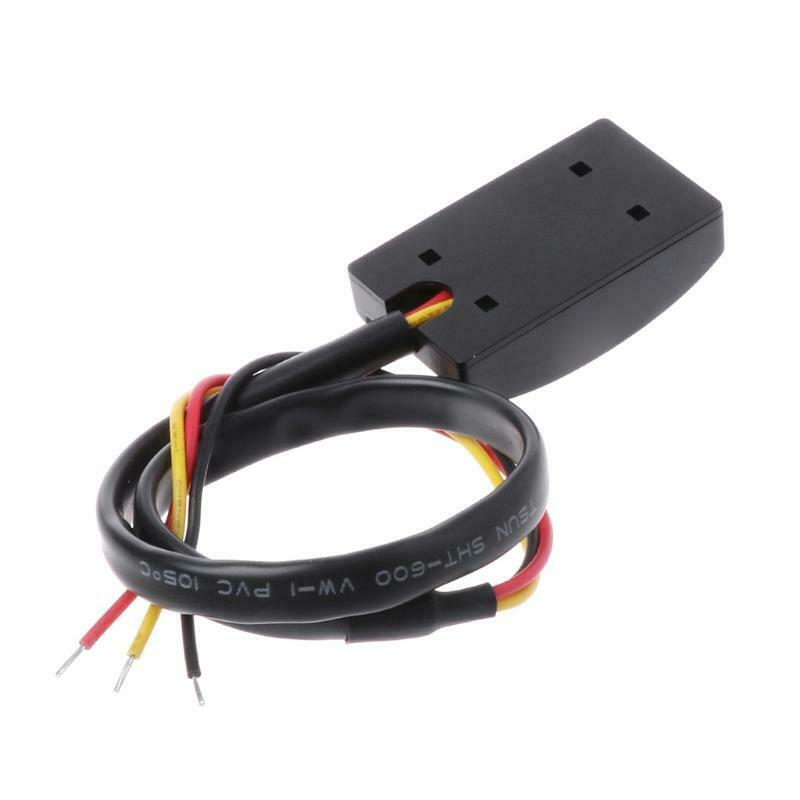 Car DIY Push Button Latching Turn ON OFF Switch LED Light DC12V/200mA 2.4W