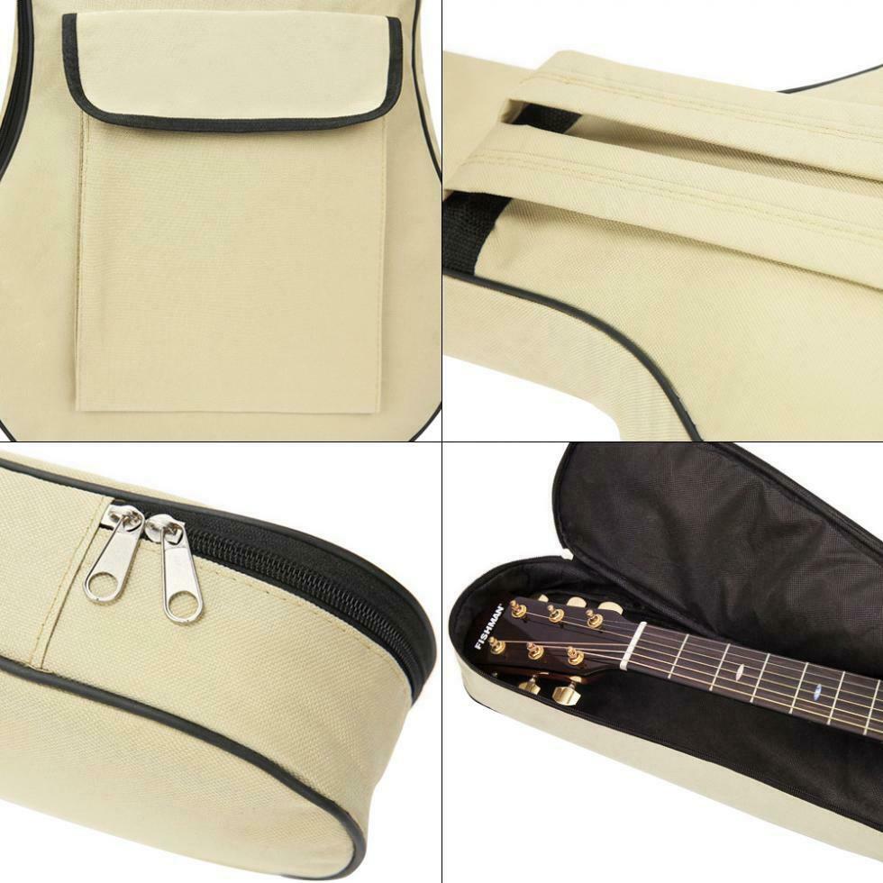 40/41'' Oxford Fabric Guitar Gig Bag Double Straps Padded Waterproof Backpack