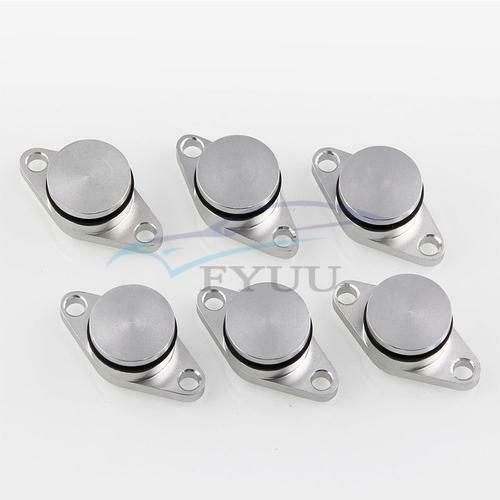 6 Pieces Car Metal Swirl Flip Blank Repair For BMW 320d 330d 520d 525d 530d 730d