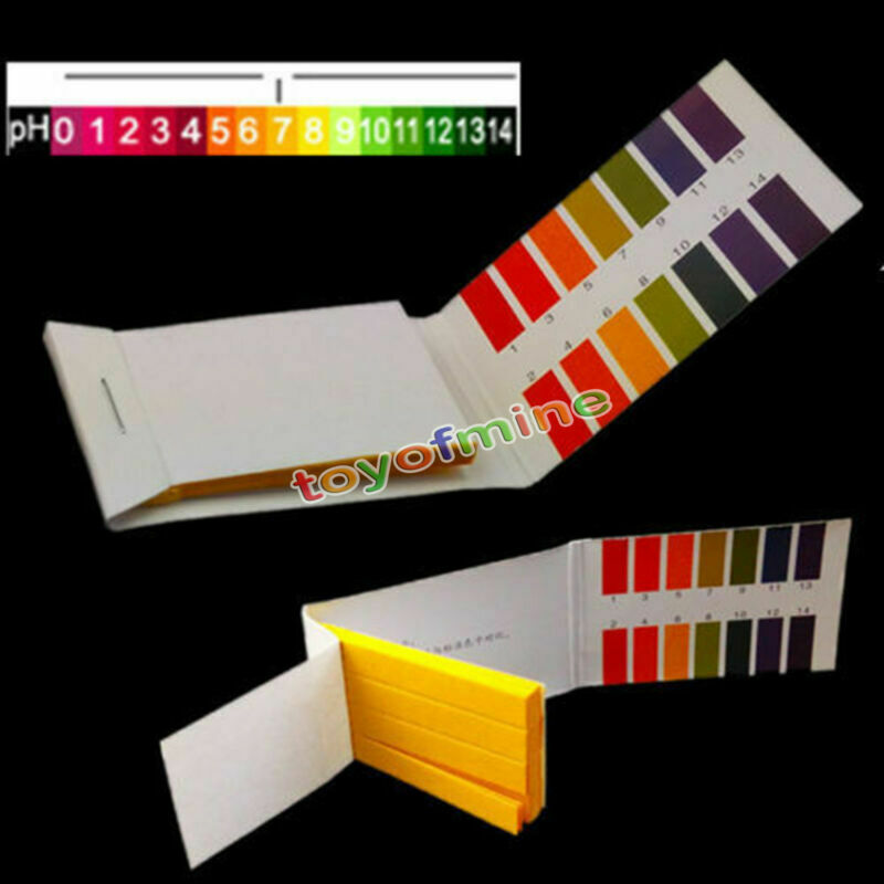 800Pcs PH Indicator Test Strips 1-14 Laboratory Paper Litmus Tester Urine Saliva