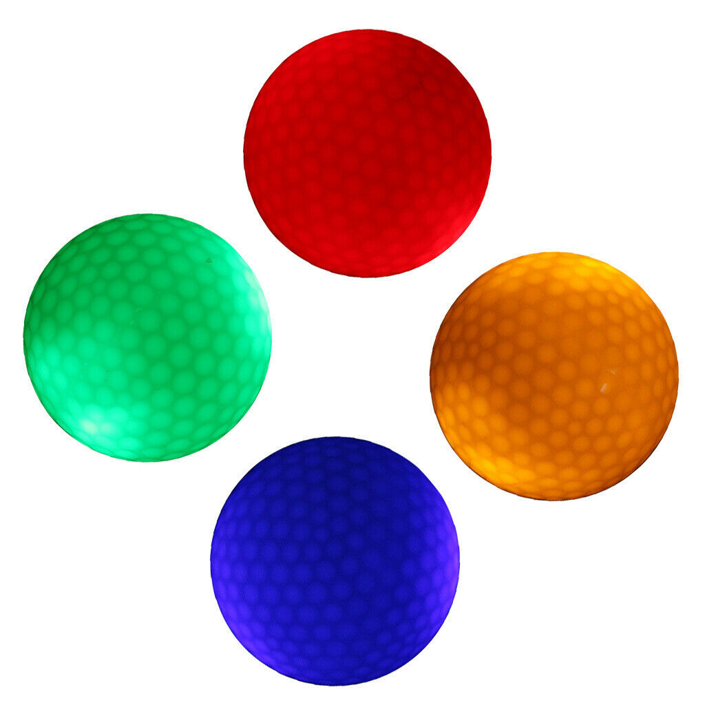 Night Golf Balls LED Golf Balls Perfect for Night Golf and Practice, 4 Pieces, 4