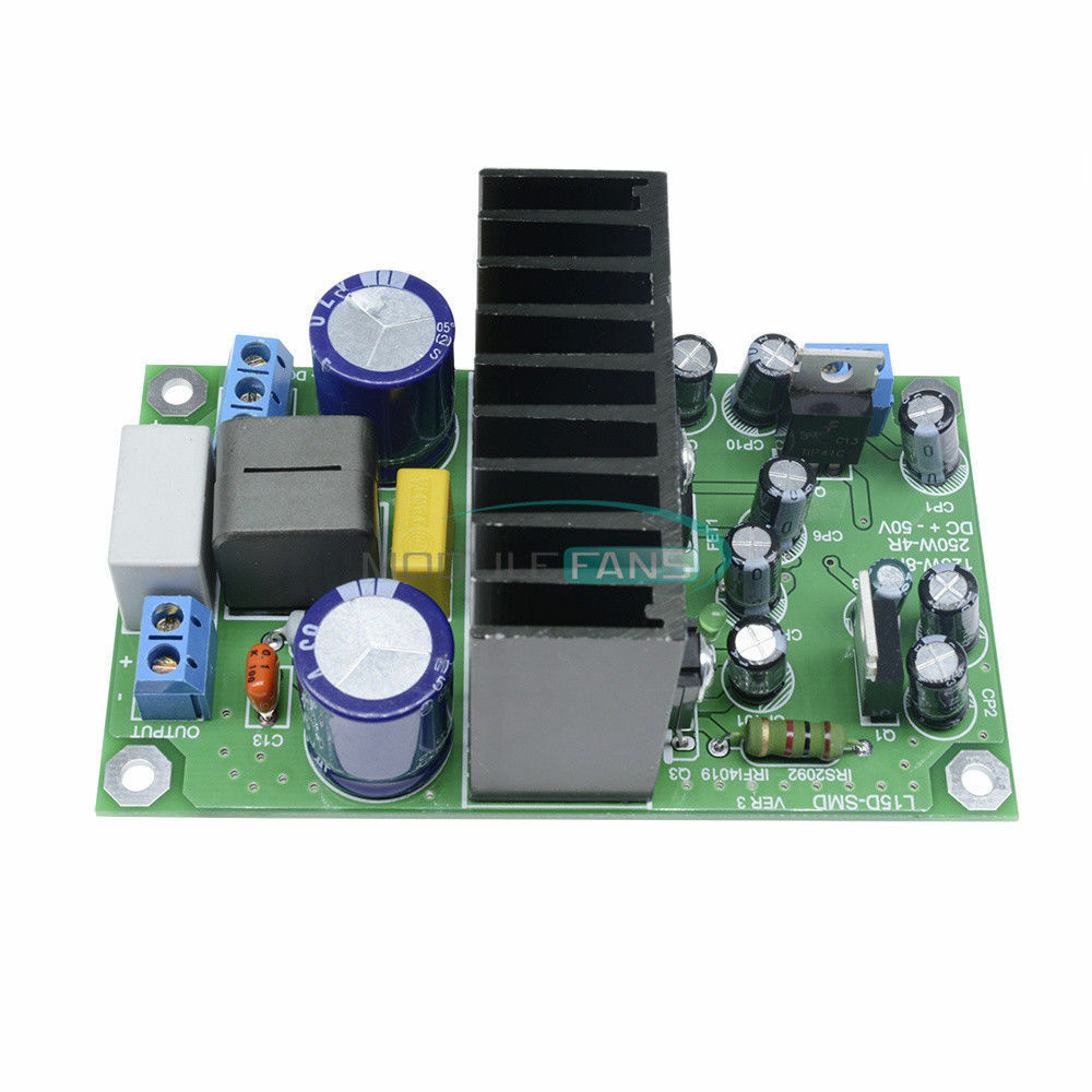 L15DSMD IRS2092S Class D High Power 250W Mono Channel Amplifier Board Assembled