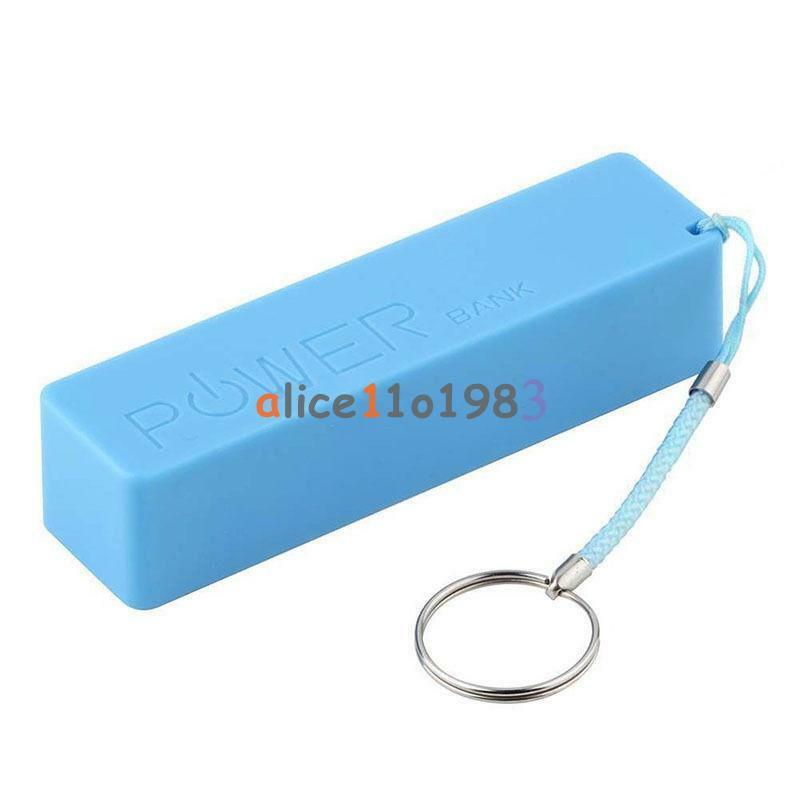 USB Mobile Power Bank Charger Pack Box Battery Case For 1 x 18650 DIY Portable