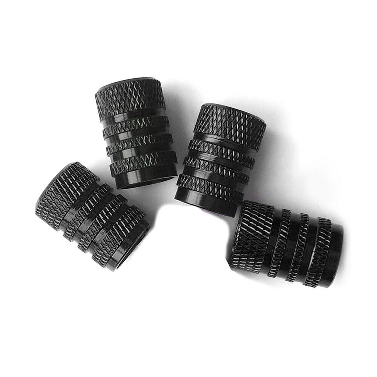 4x Car Wheel Tyre Valve Stems Aluminium Air Dust Cover Screw Cap Accessories