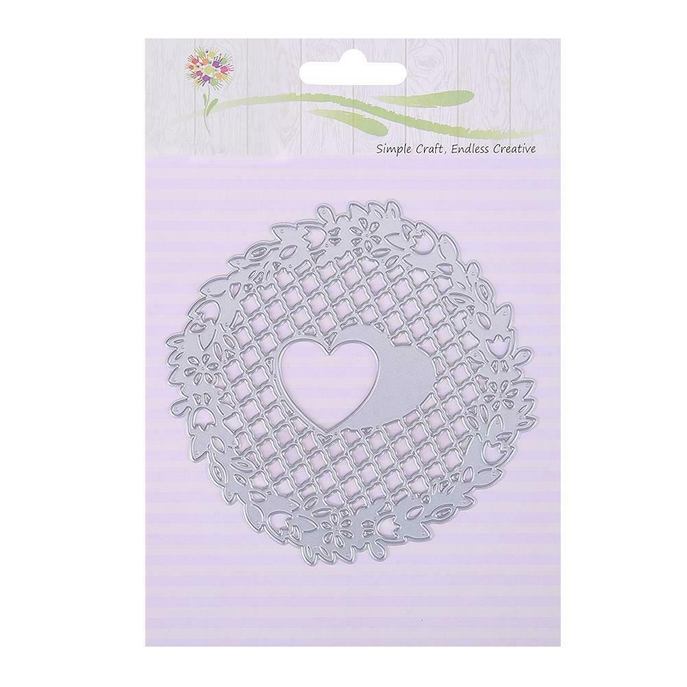 Love Heart Hollow Metal Cutting Dies Cut Stencil DIY Scrapbook Album Craft @