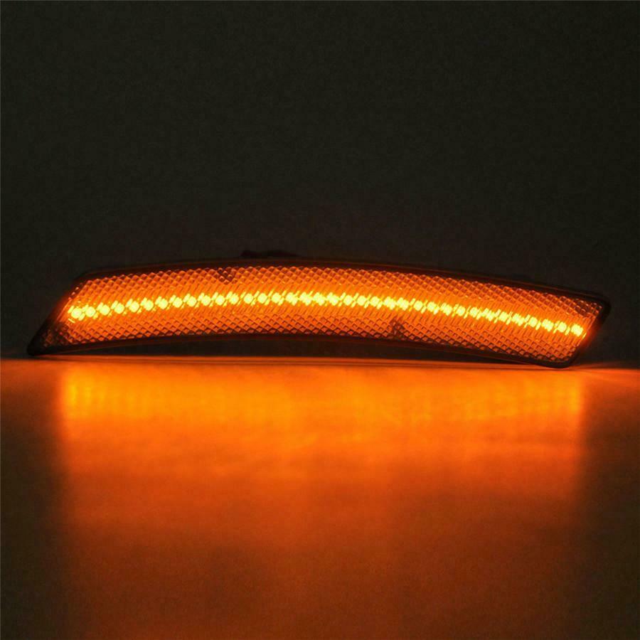 For Mini Cooper Rear Fender Red LED Side Marker Light Repeater Turn Signal Light