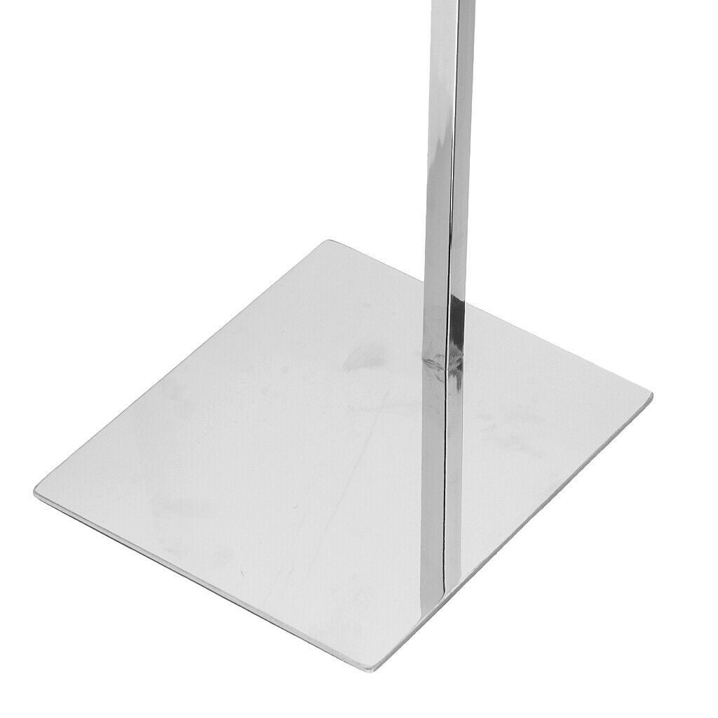 Stainless steel handbag stand height adjustable handbag stand rack