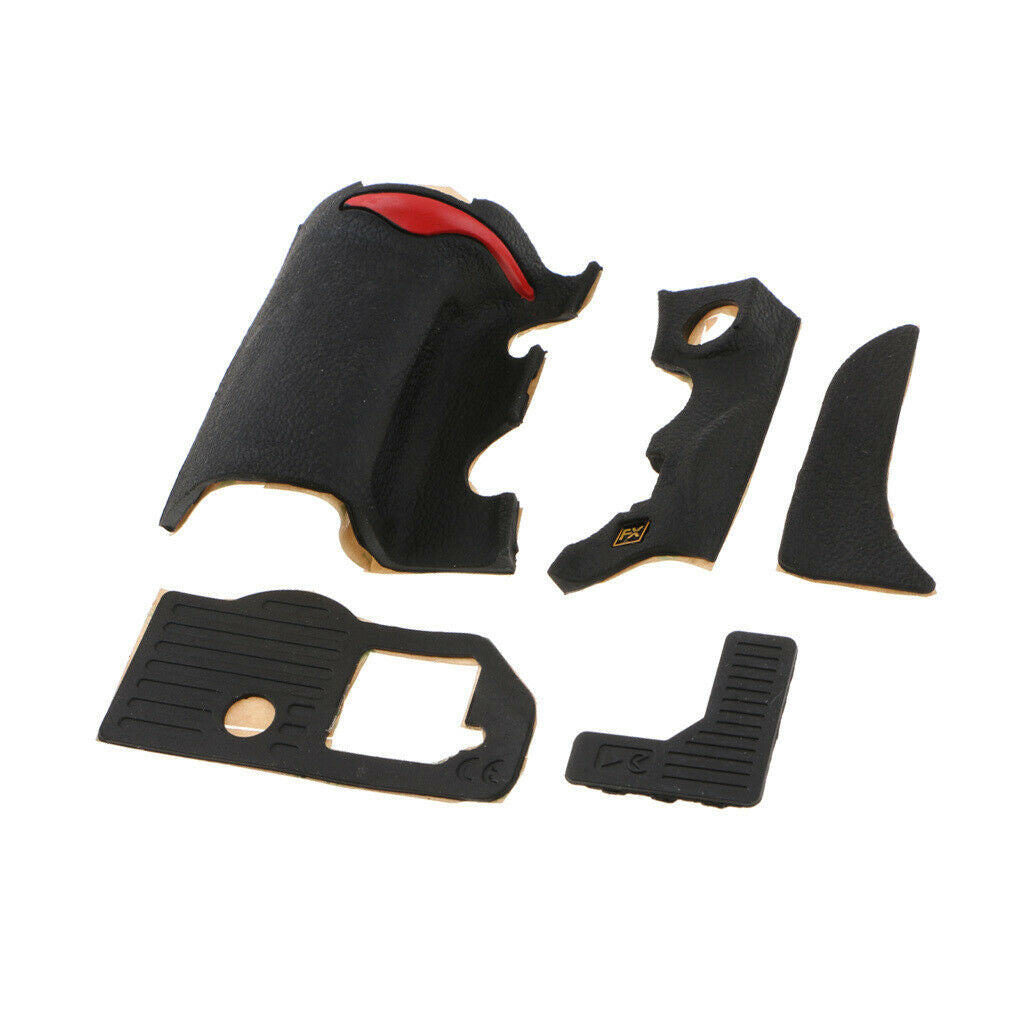 5 Pieces Repair Part for   D700 Front Rear Left Bottom Grip Rubber Unit