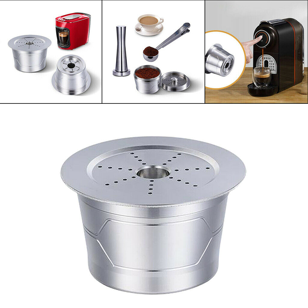 Stainless Steel Refillable Coffee Capsules Reusable Coffee Pod Cups