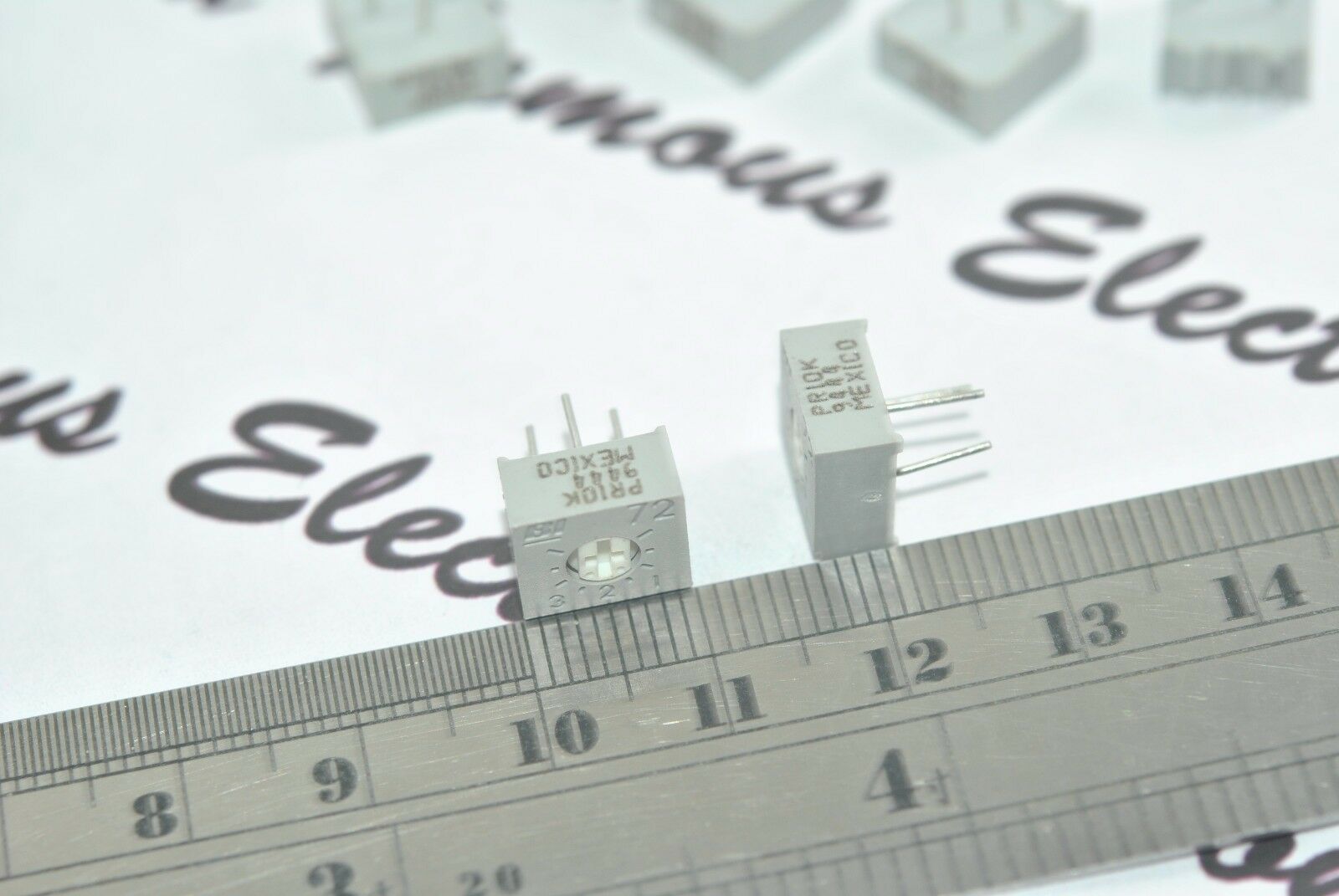 25pcs - Beckman 10K 72PR10K-J 1-Turns Variable Potentiometer / Trimmer