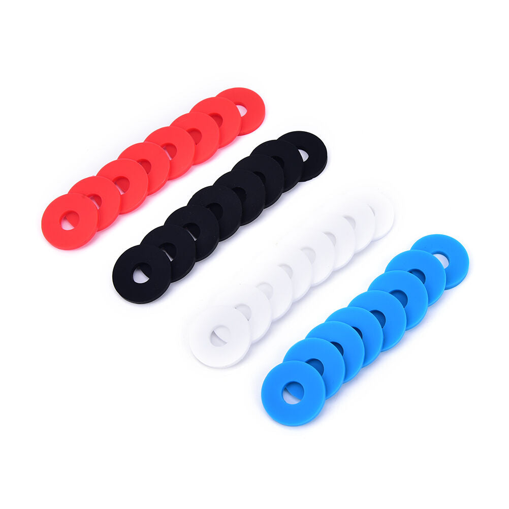 4 Pair Guitar Strap Locks Bass Guitar Strap Rubber Guitar Parts & Accessories Tt