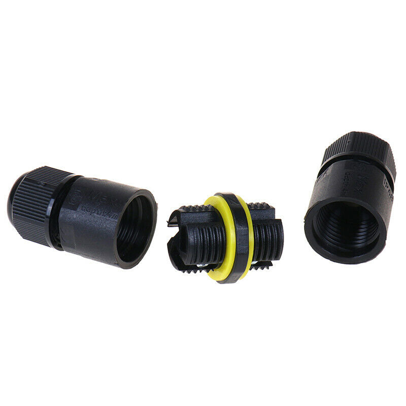 IP68 2/3 Pin Outdoor Waterproof Cable Connector AC Junction Box Durab_JC.l8