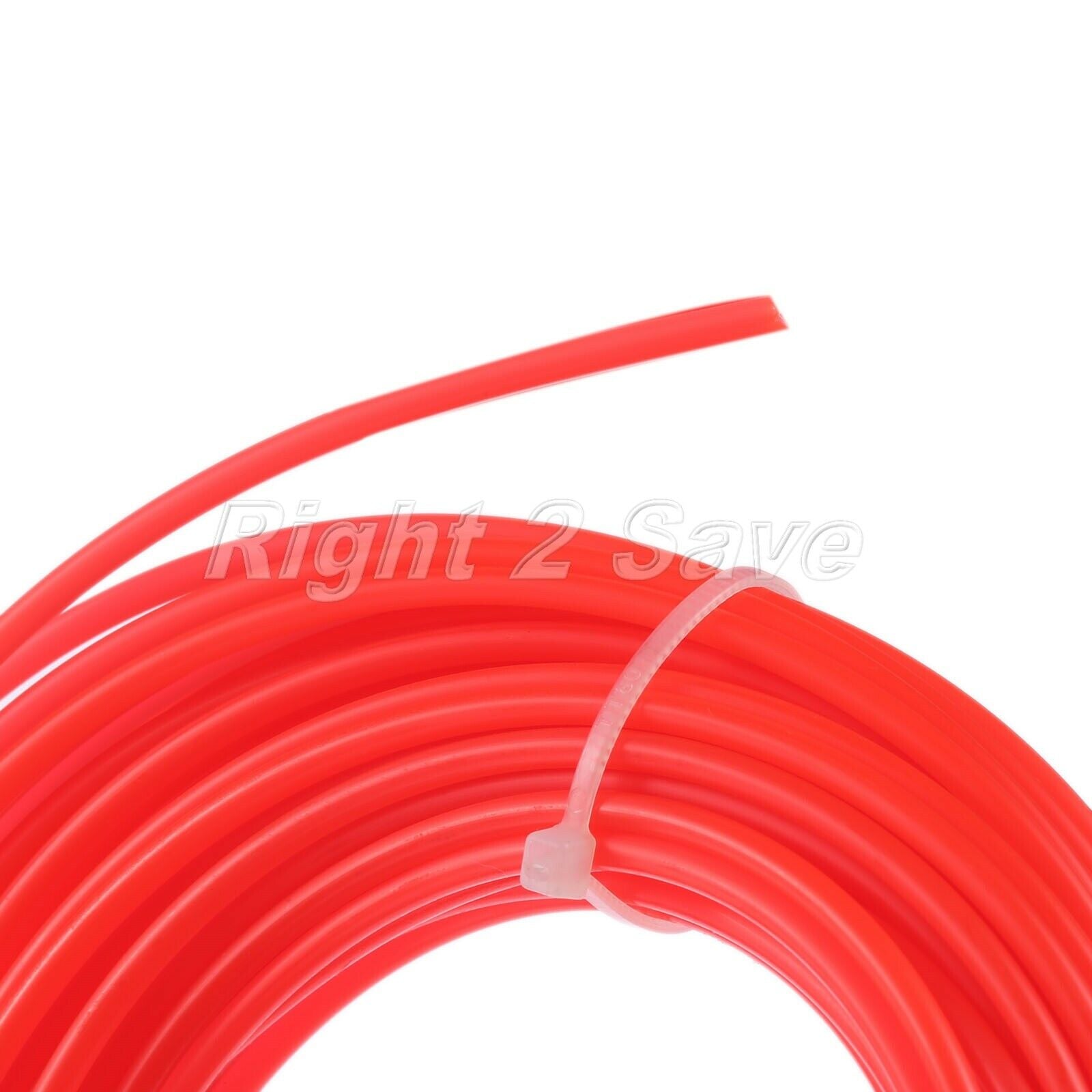 Brush Cutter Parts 2.4*15m Round Nylon Grass Trimmer Cutting Line Replacement