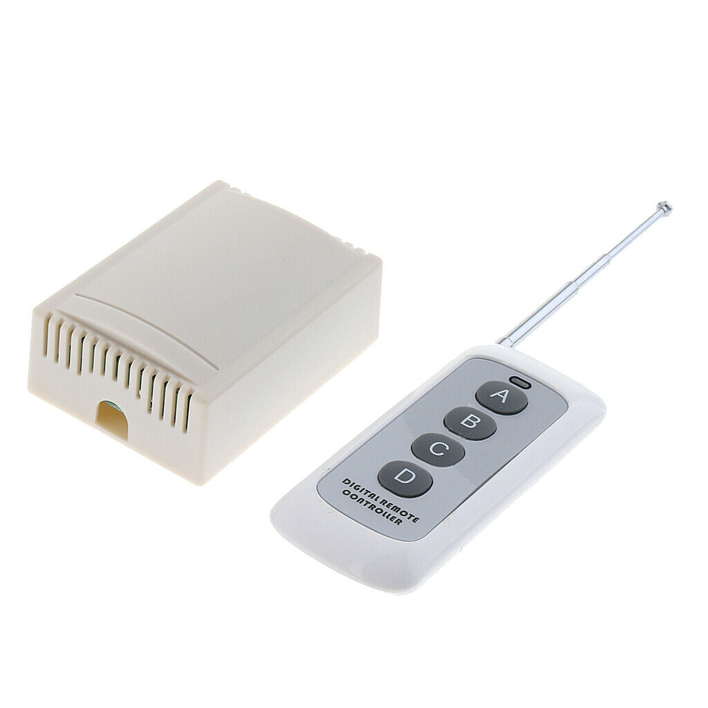 4 Channel 12v DC WIFI Wireless Remote Control Switch ON/OFF  1000M