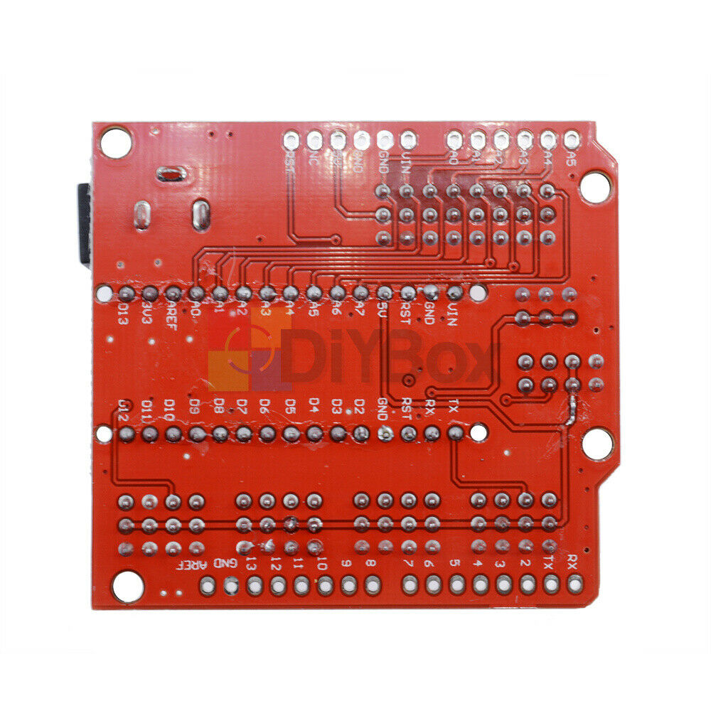 Nano V3.0 Prototype Board Shield I/O I2C Interface Extension Module For Arduino