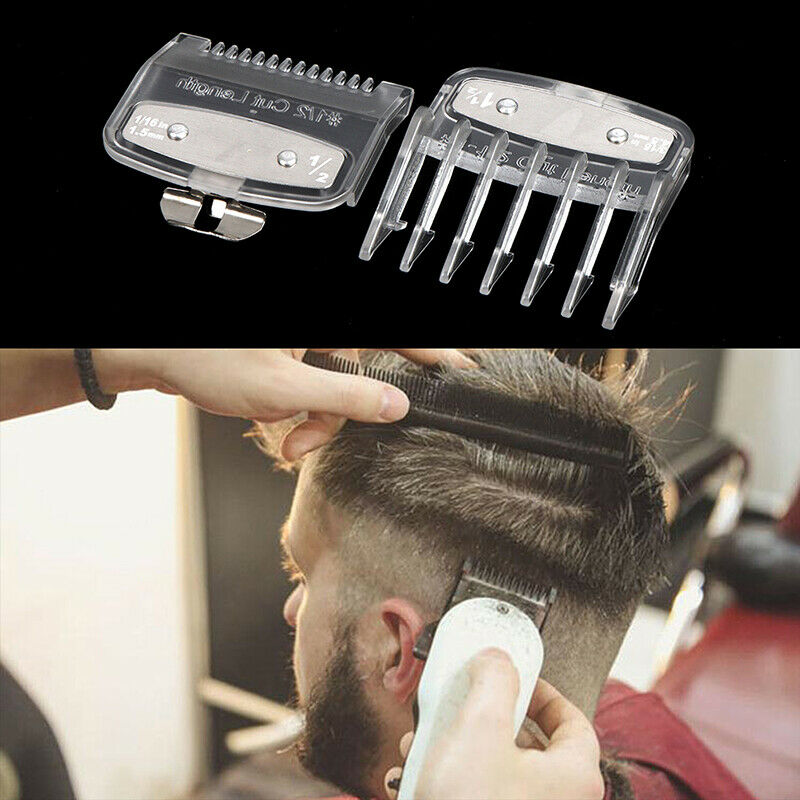 2pcs 1.5mm+4.5 mm Hair Trimmer  Clipper Guide Comb Set Limit Calipers ToolsBDAU