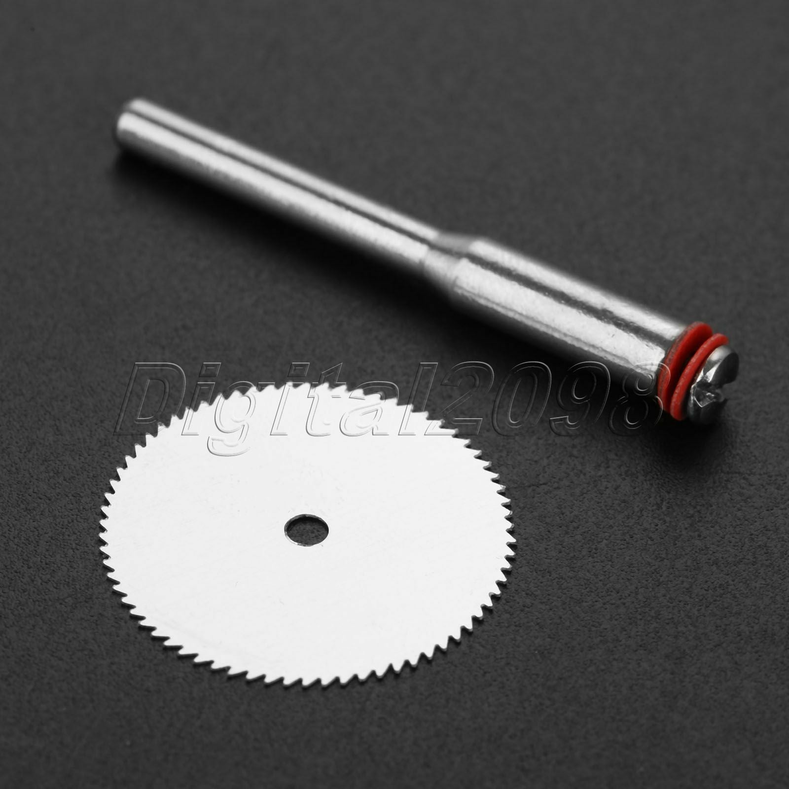 Coupeur Rotatif Mini HSS Scie Circulaire Disque Lames Mandrin Loisirs Foret 10Pc