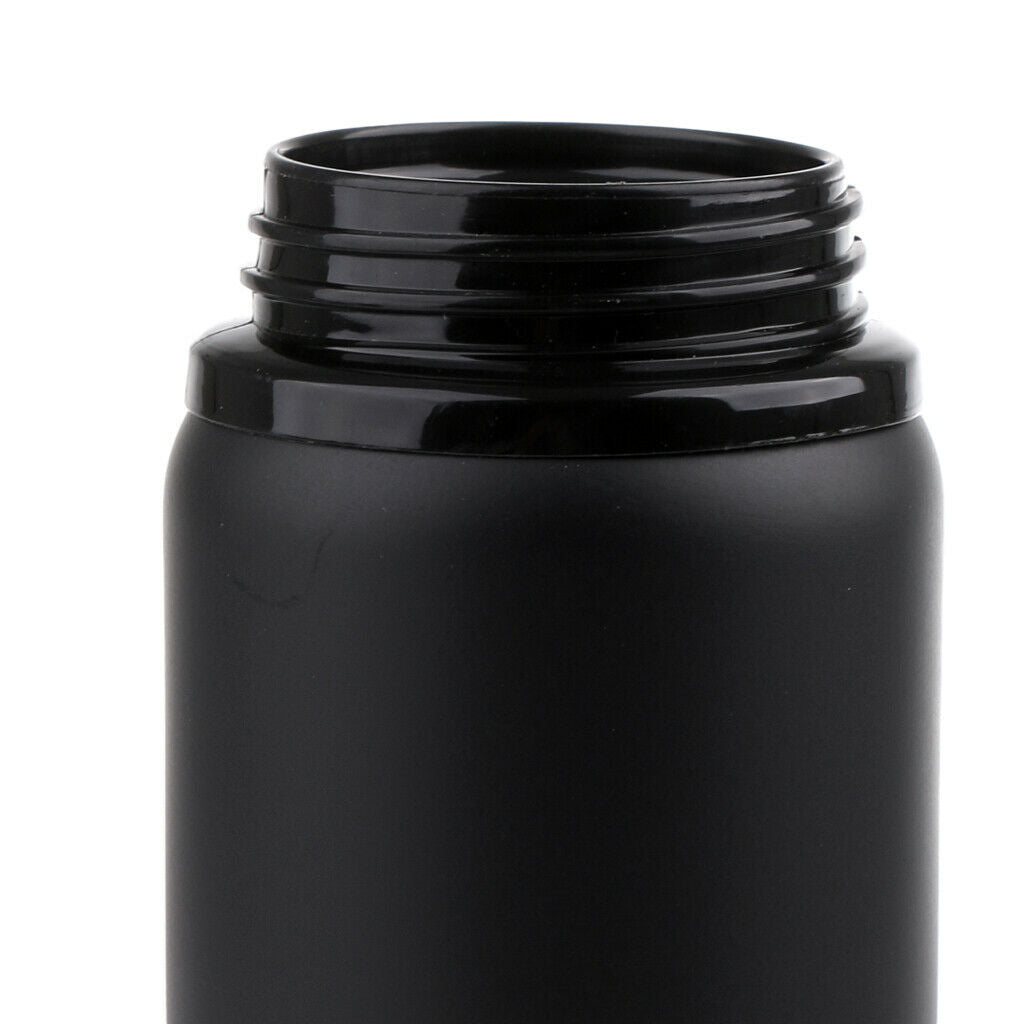 Portable 700ml Outdoor Sport Cycling Water Bottle Stainless Steel Cup Black