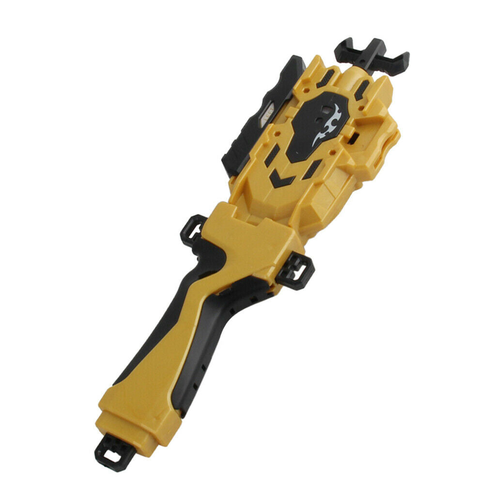 Strong Strike Launcher Yellow Plastic Spinning Top Grip Gyro Accs for Kids
