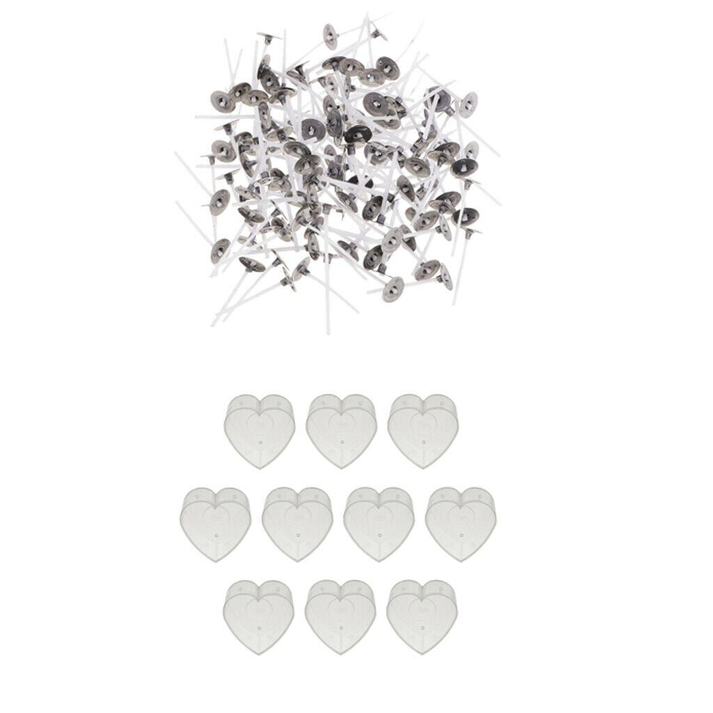 Lot Of 20 Love Heart Plastic Tealight Containers Tealight Empty Containers + 200