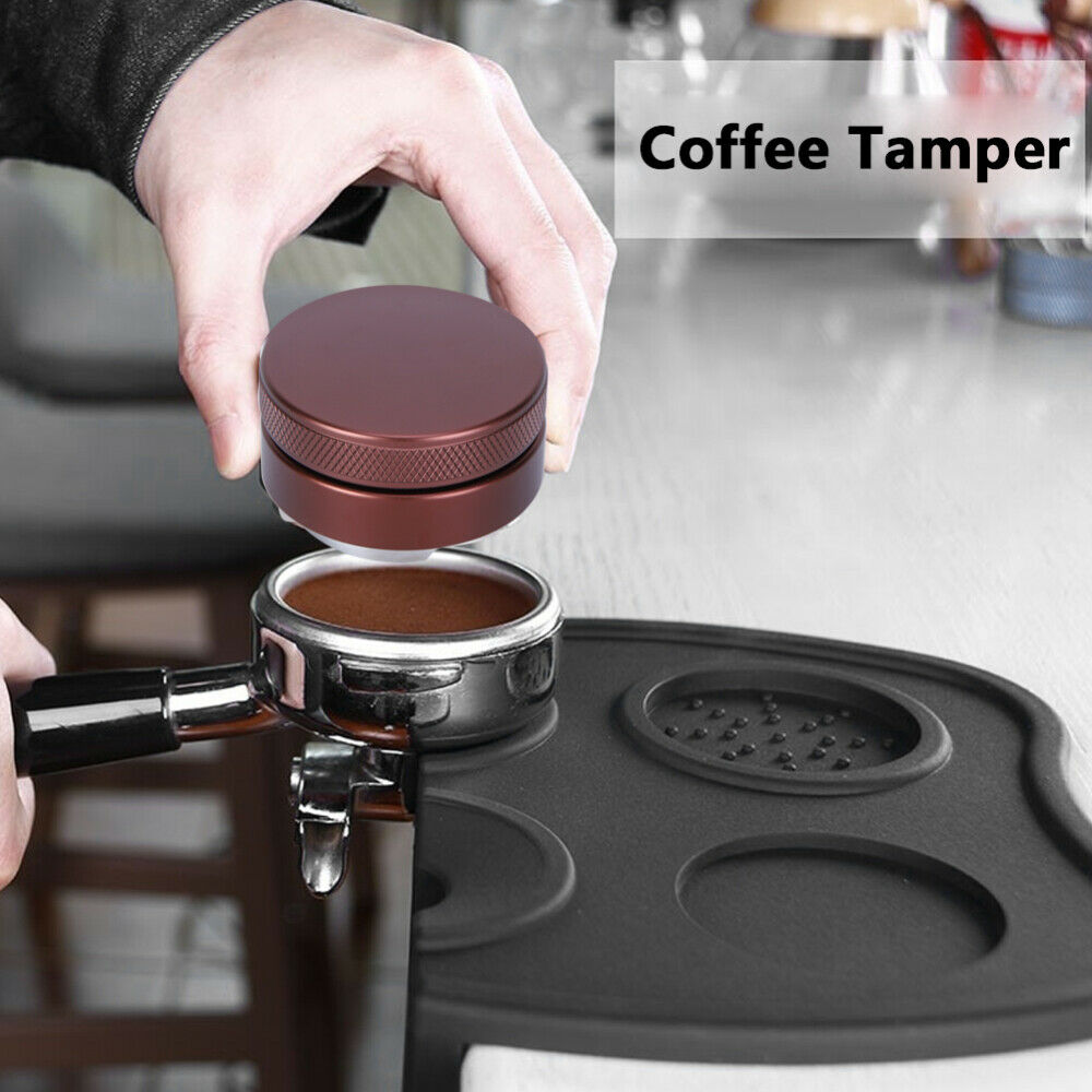 Stainless Steel Coffee Tamper Distributor Coffee Powder Tamping Tool for Office