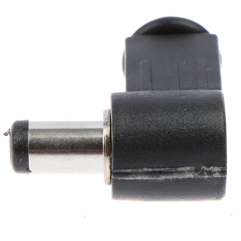10pc 2.1mm x 5.5mm Male Plug Right Angle L Jack DC Power Tip ConnectorB.hc WF