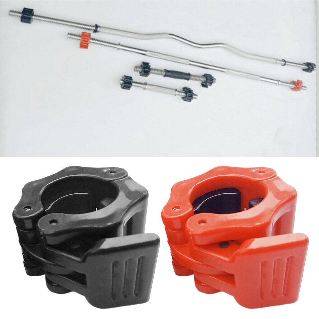 4Pcs 25MM Barbell Clamp Collar Clips for Gym Dumbbell Lock Quick Release
