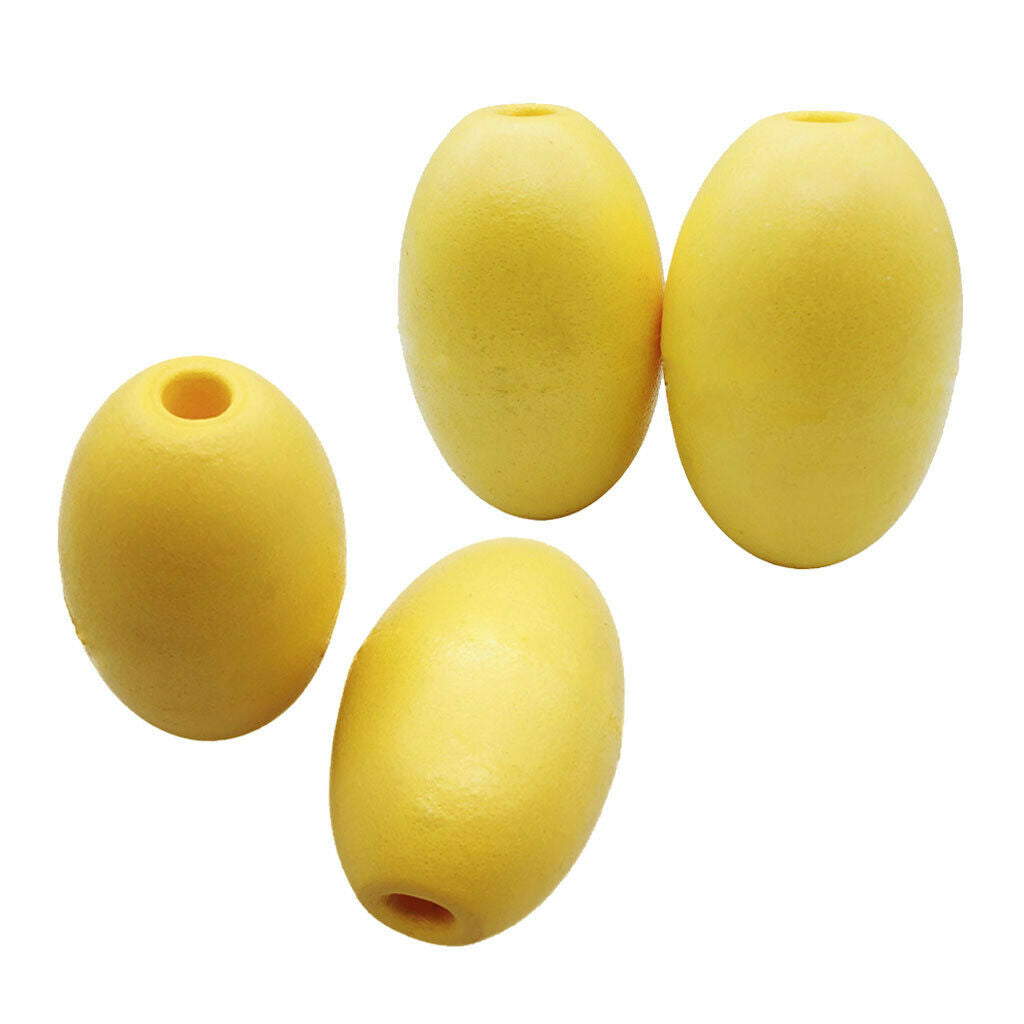 4Pcs Floatable Kayak Anchor Float Rope Buoy Buoyant Accessories Dia. 1cm