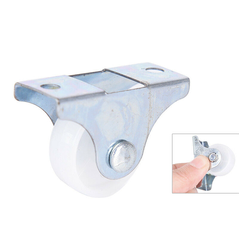 5x fixed metal top plate diameter rigid caster wheel wear-resistant whee.l8