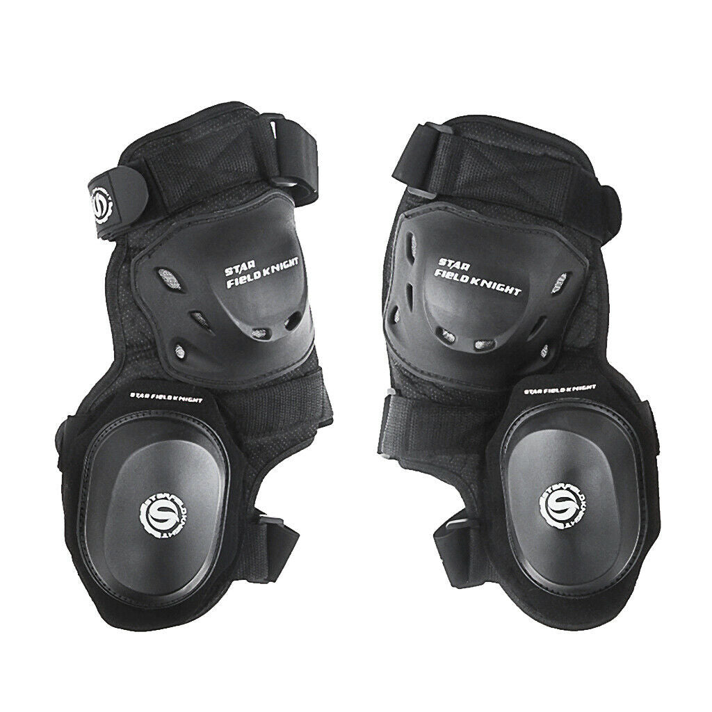 1xAdult Knee Shin Armor Protector Guard Pads for Motorcycle Motocross Skating