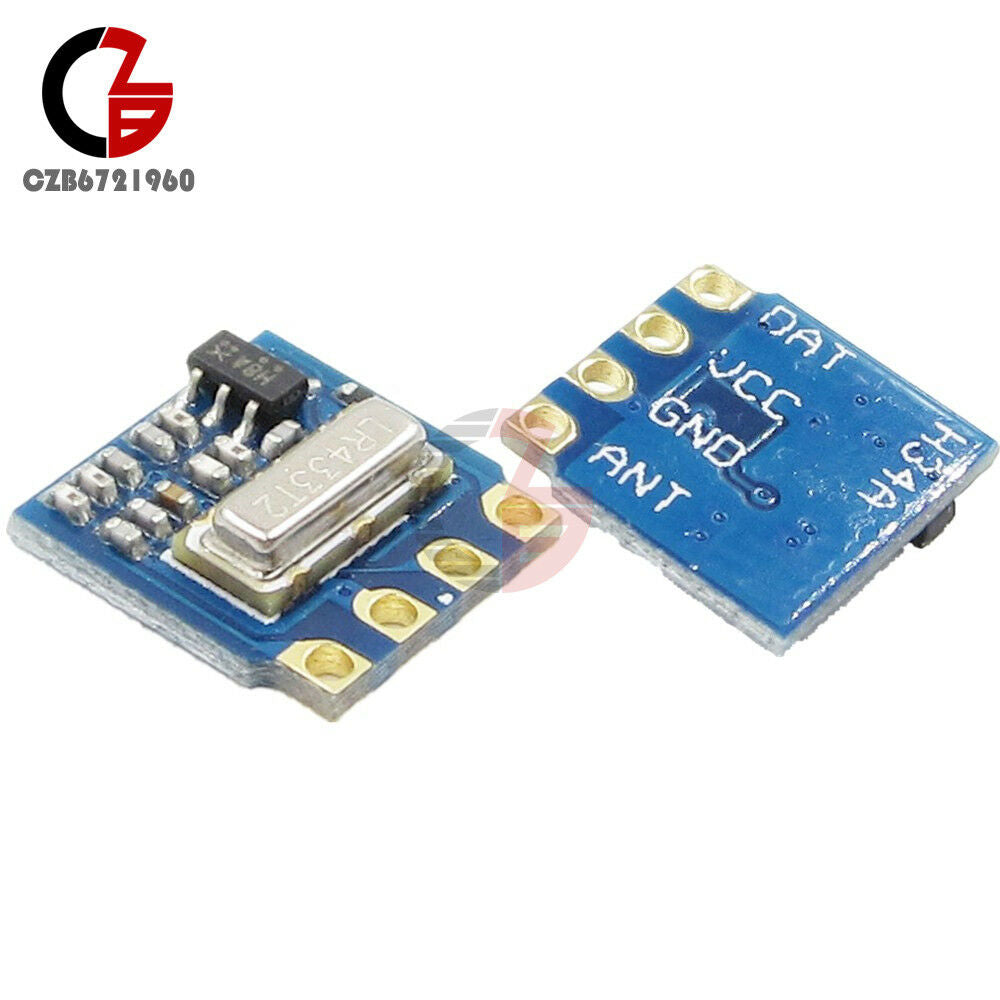 2PCS H34A-433 433Mhz ASK 2.6-12V Mini Wireless Transmitter Module