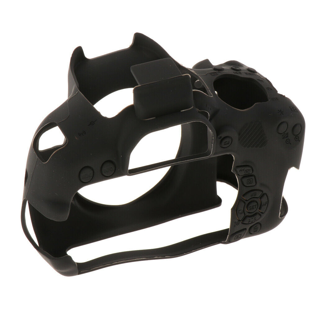 Silicone Protective Housing Camera Case Full Body Shell Cover Black