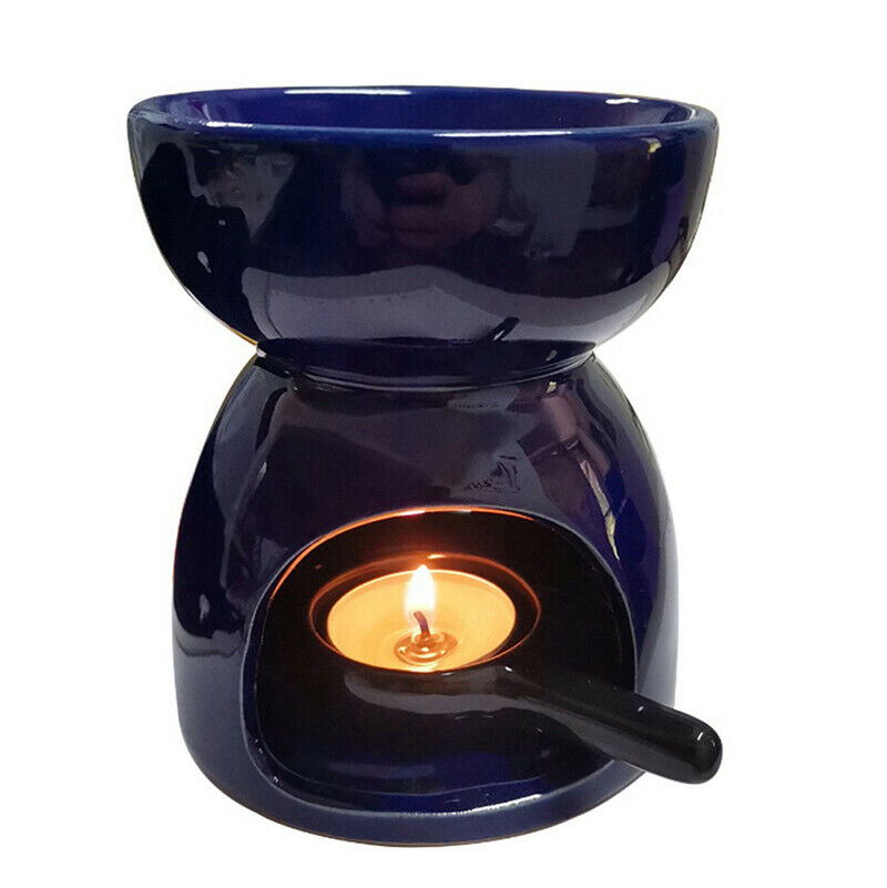 Ceramic Aroma Burner Essential Oil Burner Aromatherapy Candle Hold.l8