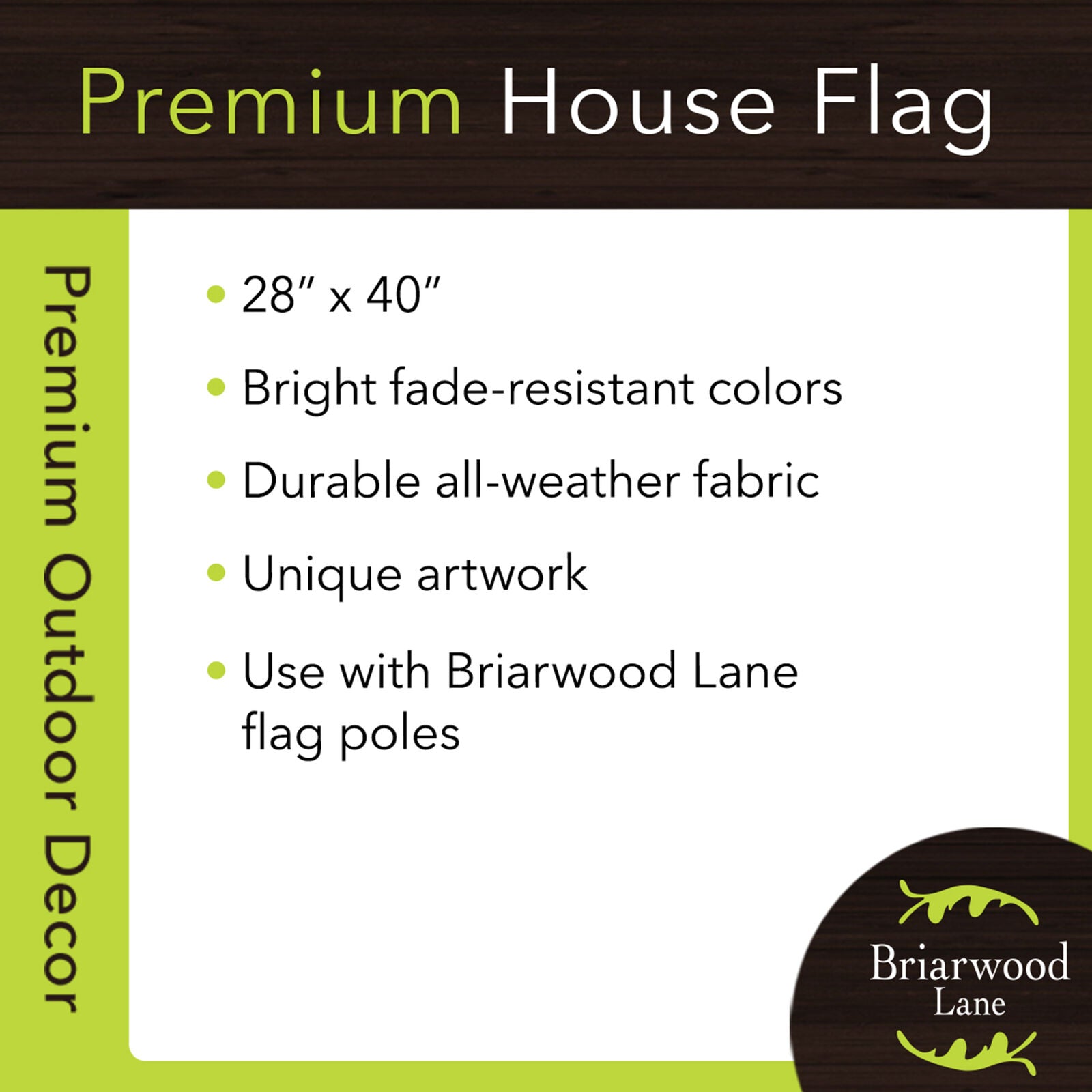 Checkered Scarecrow Fall House Flag Primitive Autumn 28" x 40" Briarwood Lane