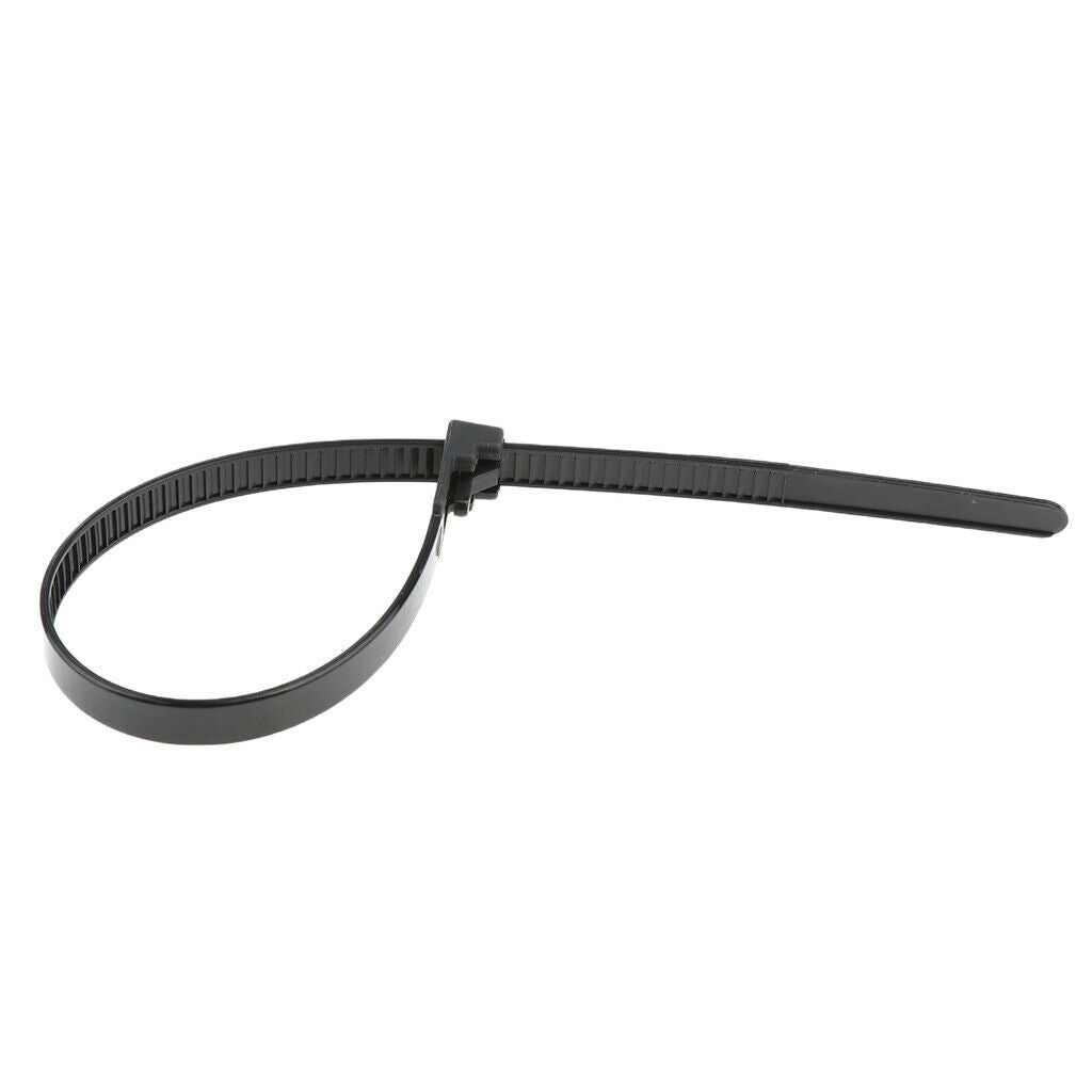 100 Pieces Nylon Cable Ties Self-locking Nylon Cable Wire Clamp Electrics